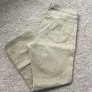 Men’s 36x30 Banana Republic khaki twill jeans